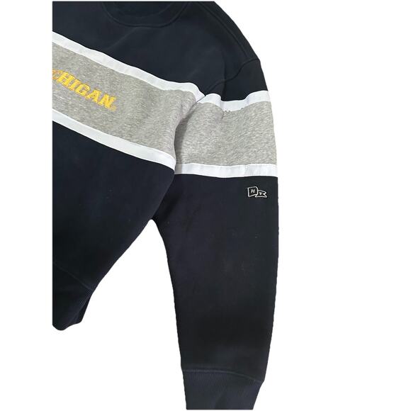 University Of Michigan Women’s Hype And Vice Crewneck Pullover Sweatshirt Size L - Picture 5 of 7